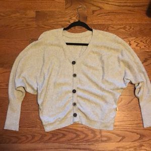 V-Neck sweater with button details